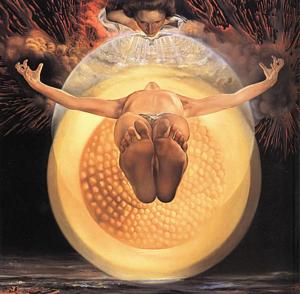 Ascension du Christ par Dali