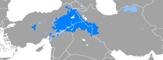 Kurdish linguistic map