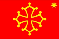 drapeau occitan du Piémont