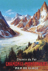 affiche la Mer de Glace