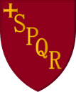 drapeau rome SPQR